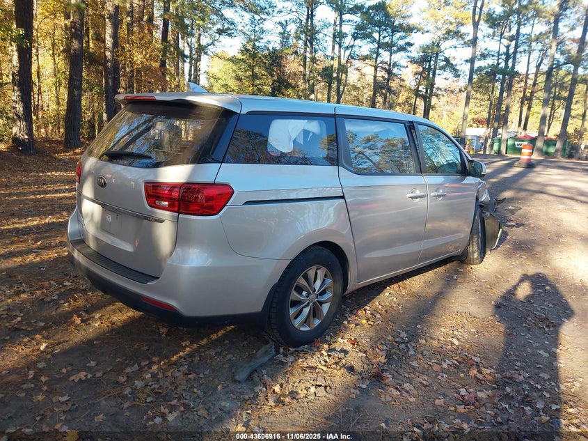 2019 KIA SEDONA L - KNDMA5C1XK6534980