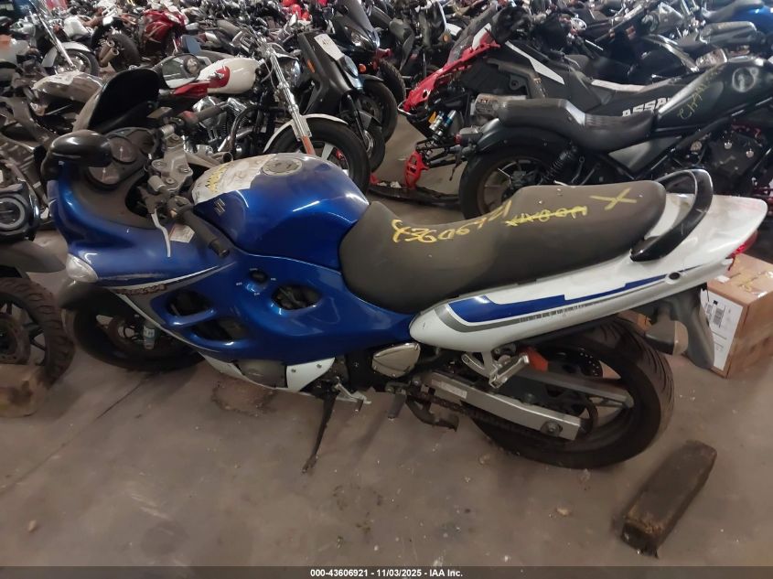 2006 Suzuki Gsx600 F VIN: JS1GN79A962104367 Lot: 43606921