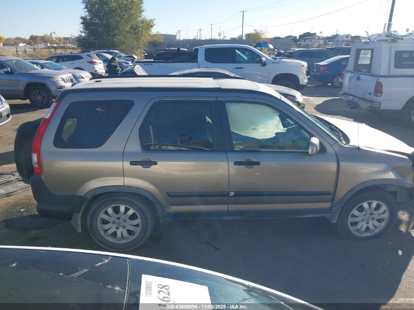 2006 Honda Cr-V Ex VIN: JHLRD78846C061828 Lot: 43606994