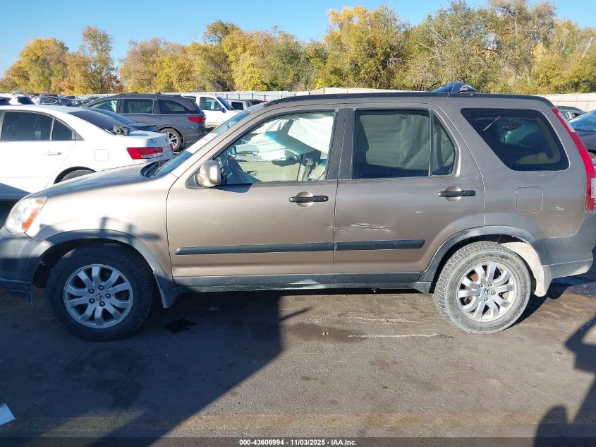 2006 Honda Cr-V Ex VIN: JHLRD78846C061828 Lot: 43606994