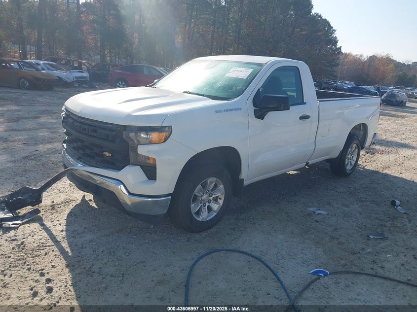 3GCNAAED1NG642833 2022 CHEVROLET SILVERADO photo no. 2