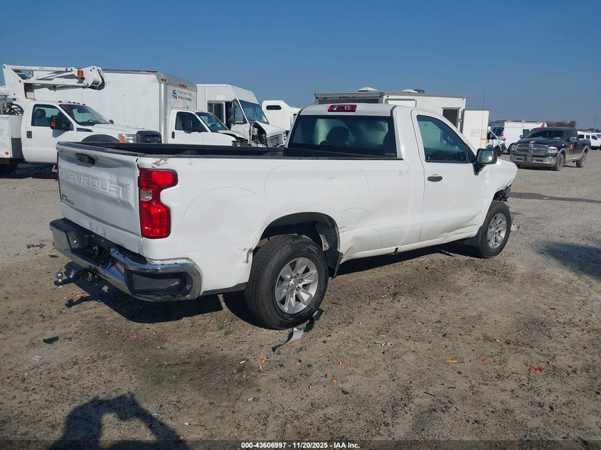 3GCNAAED1NG642833 2022 CHEVROLET SILVERADO photo no. 4