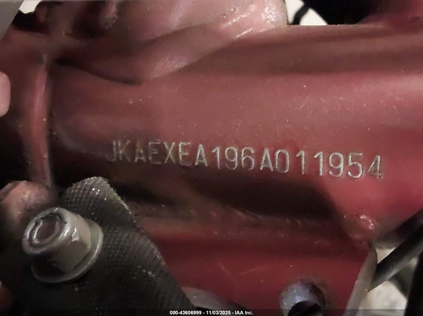 2006 KAWASAKI EX650 A6F - JKAEXEA196A011954