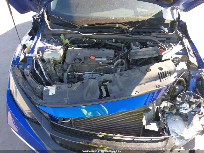 2020 Honda Civic Lx VIN: 2HGFC2F66LH593602 Lot: 43607015