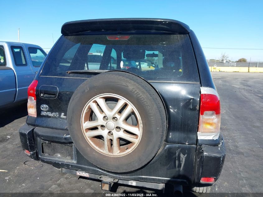 2002 Toyota Rav4 VIN: JTEGH20VX26006074 Lot: 43607022