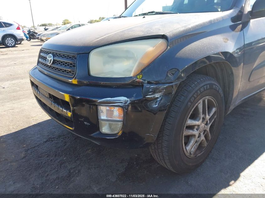 2002 Toyota Rav4 VIN: JTEGH20VX26006074 Lot: 43607022