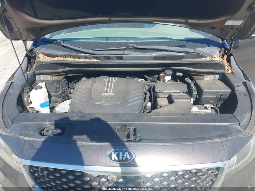 2018 KIA SEDONA SX LIMITED KNDME5C13J6346501