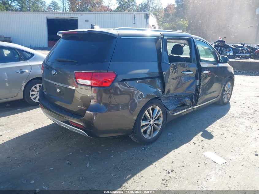 2018 KIA SEDONA SX LIMITED KNDME5C13J6346501