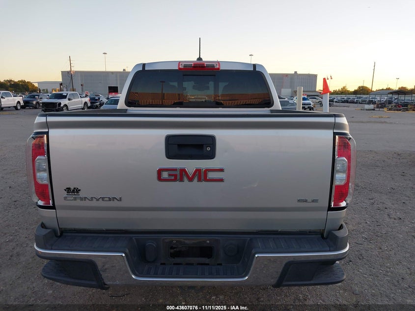 2016 GMC Canyon Sle VIN: 1GTG5CE30G1219887 Lot: 43607076