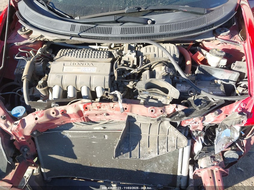 2011 Honda Cr-Z Ex VIN: JHMZF1D68BS012316 Lot: 43607123