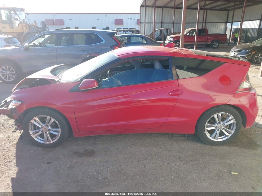 2011 Honda Cr-Z Ex VIN: JHMZF1D68BS012316 Lot: 43607123