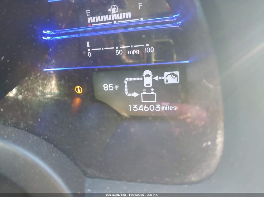 2011 Honda Cr-Z Ex VIN: JHMZF1D68BS012316 Lot: 43607123