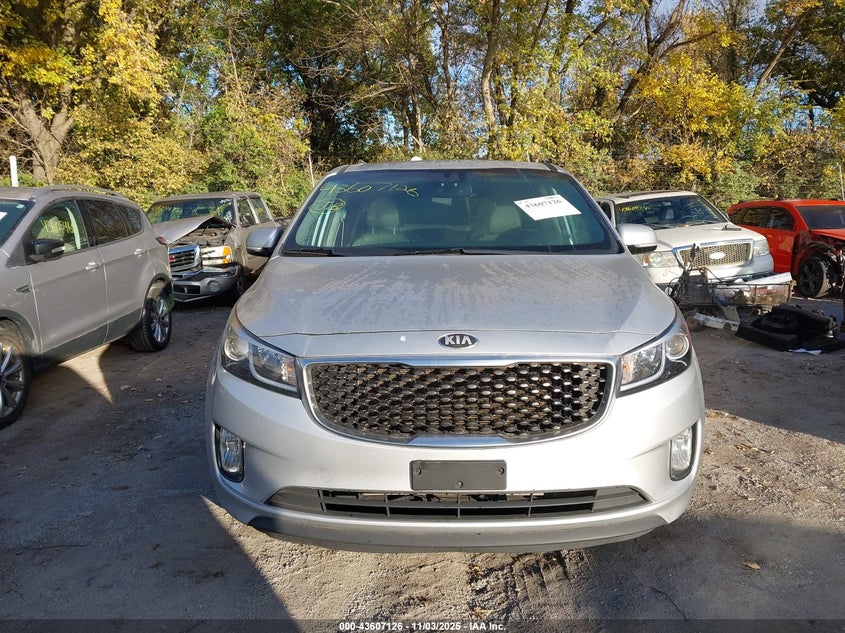 2015 KIA SEDONA SX KNDMC5C17F6046263