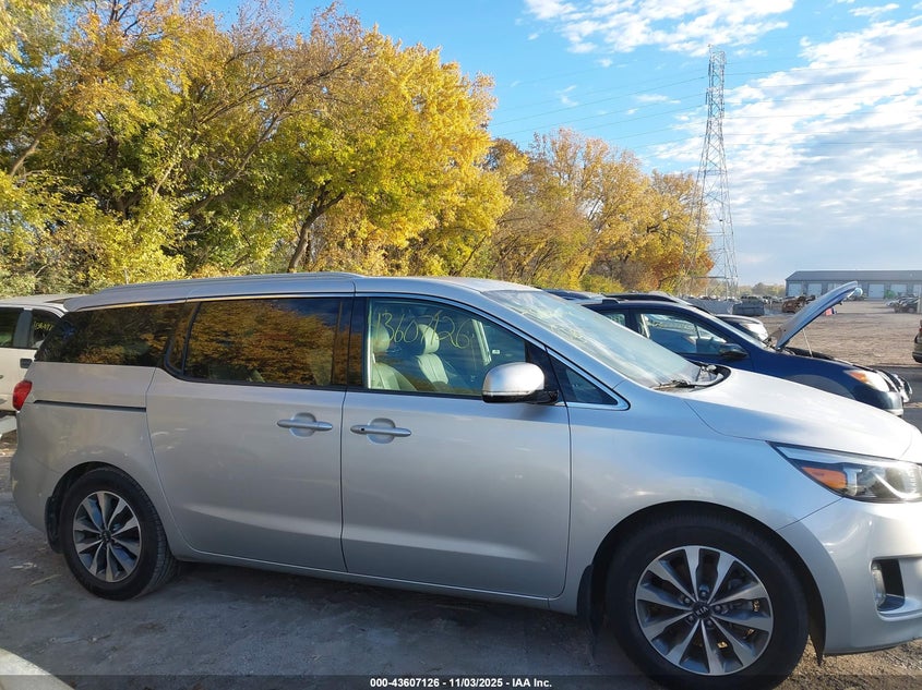 2015 KIA SEDONA SX KNDMC5C17F6046263