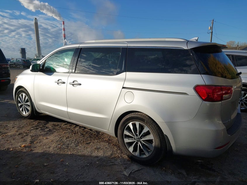 2015 KIA SEDONA SX KNDMC5C17F6046263