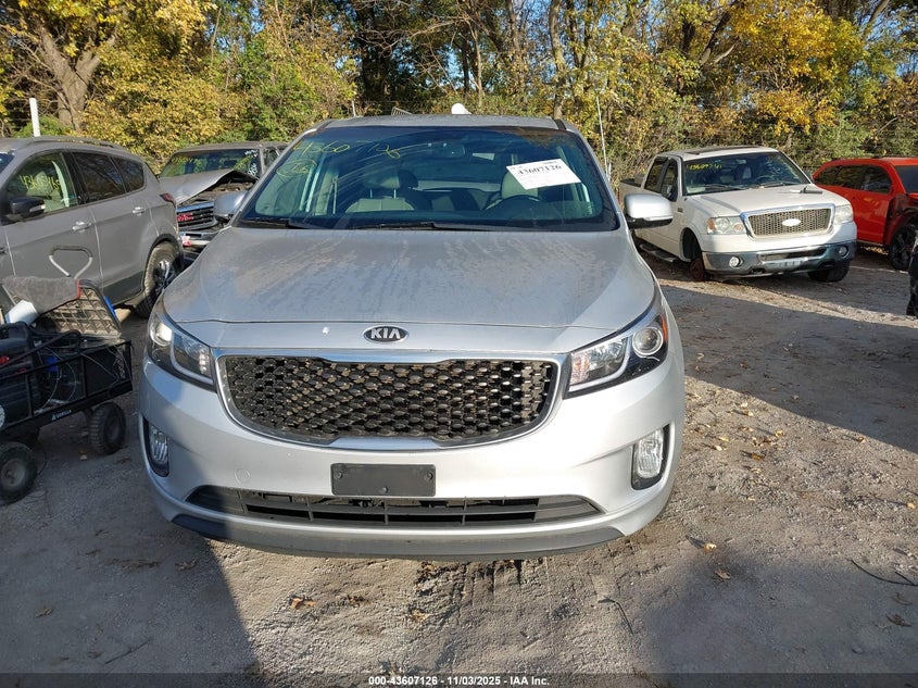 2015 KIA SEDONA SX KNDMC5C17F6046263