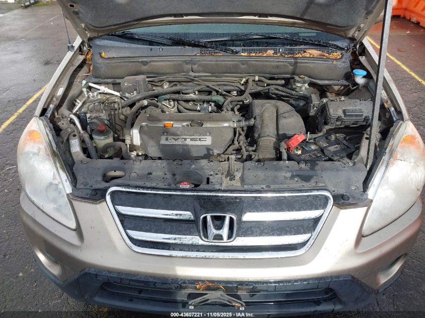 2005 Honda Cr-V Se VIN: JHLRD78965C039093 Lot: 43607221