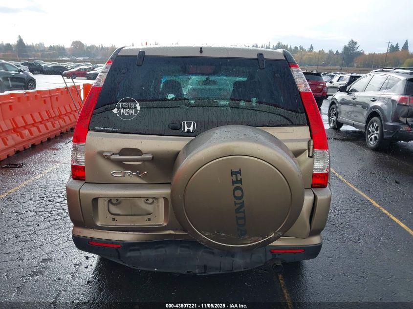 2005 Honda Cr-V Se VIN: JHLRD78965C039093 Lot: 43607221