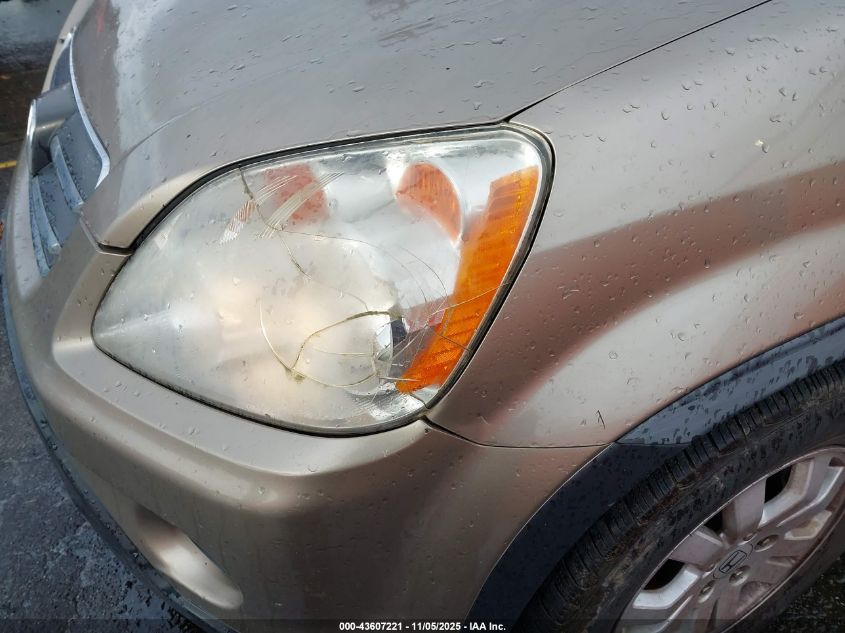 2005 Honda Cr-V Se VIN: JHLRD78965C039093 Lot: 43607221