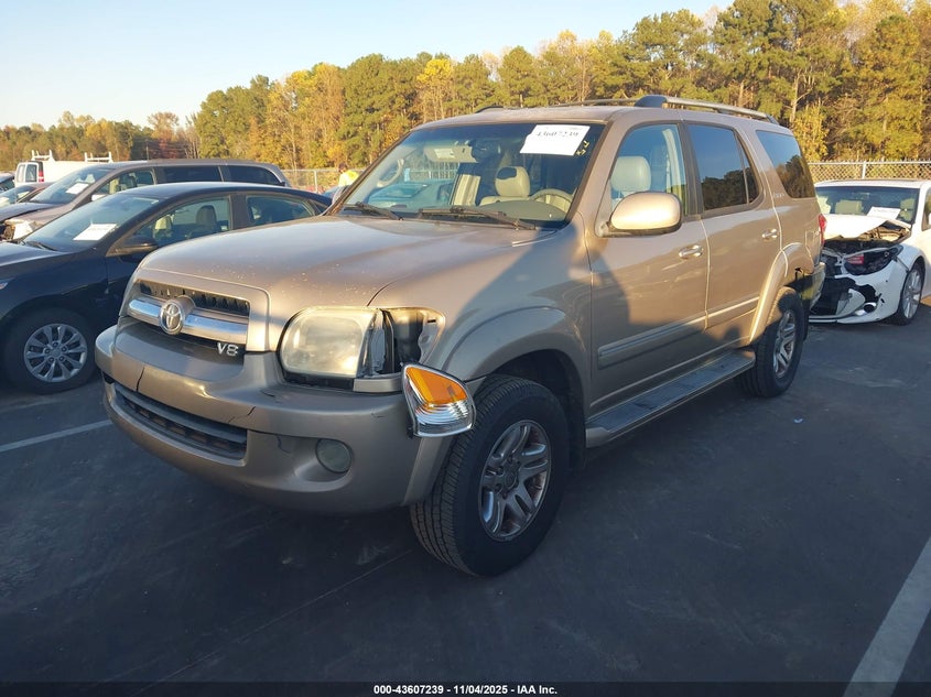 5TDZT38A76S276517 2006 TOYOTA SEQUOIA photo no. 2