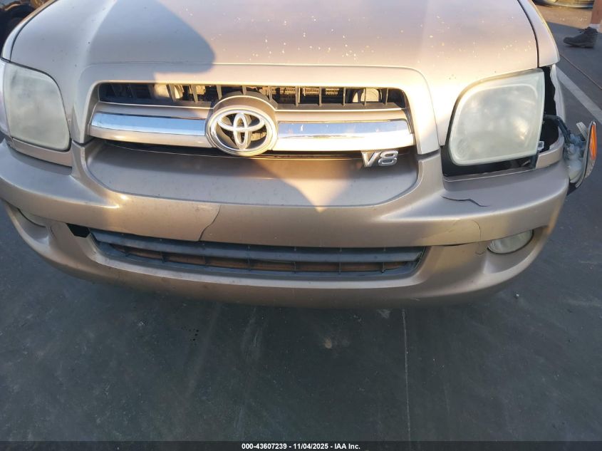 2006 Toyota Sequoia Limited V8 VIN: 5TDZT38A76S276517 Lot: 43607239