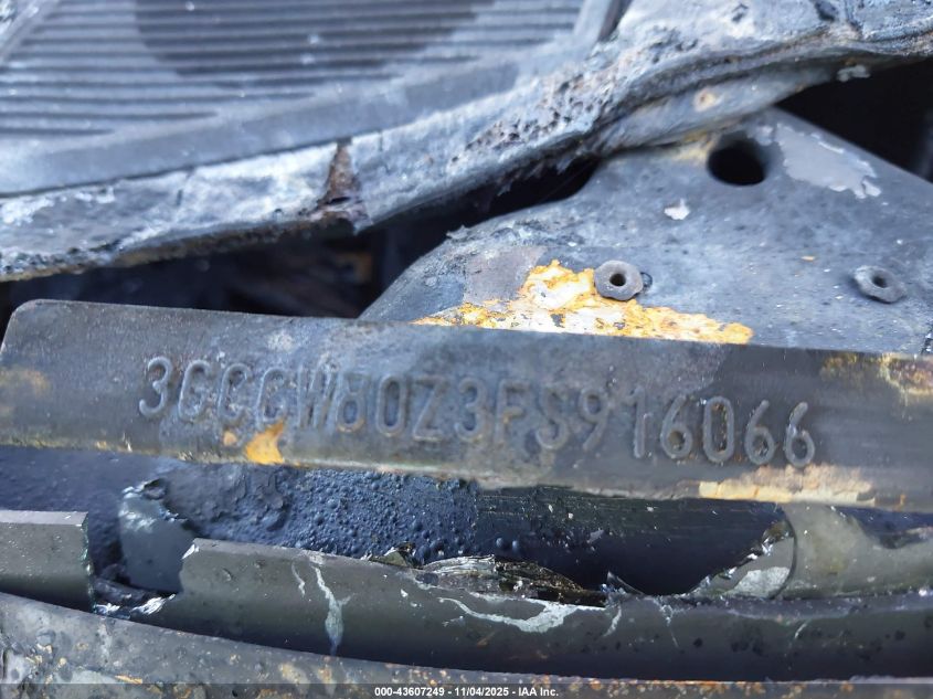 1985 Chevrolet El Camino VIN: 3GCCW80Z3FS916066 Lot: 43607249