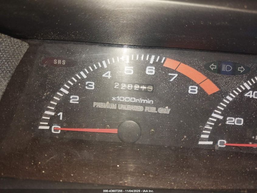 1992 Honda Prelude Si Alb/Sr VIN: JHMBB2151NC013384 Lot: 43607255