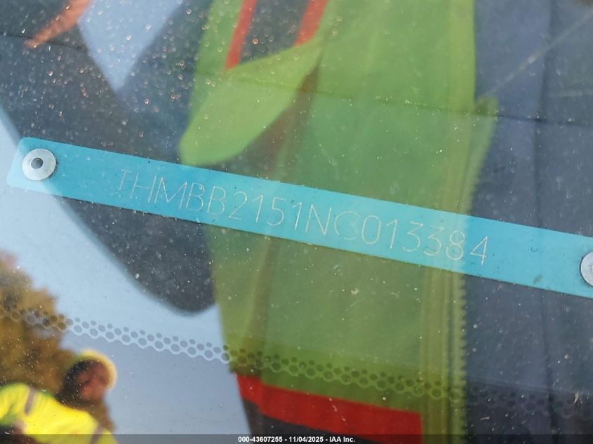 1992 Honda Prelude Si Alb/Sr VIN: JHMBB2151NC013384 Lot: 43607255