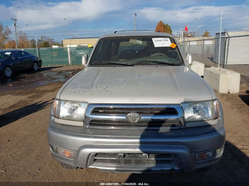 1999 Toyota 4Runner Limited VIN: JT3HN87R6X9021047 Lot: 43607290