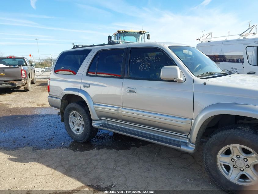 1999 Toyota 4Runner Limited VIN: JT3HN87R6X9021047 Lot: 43607290