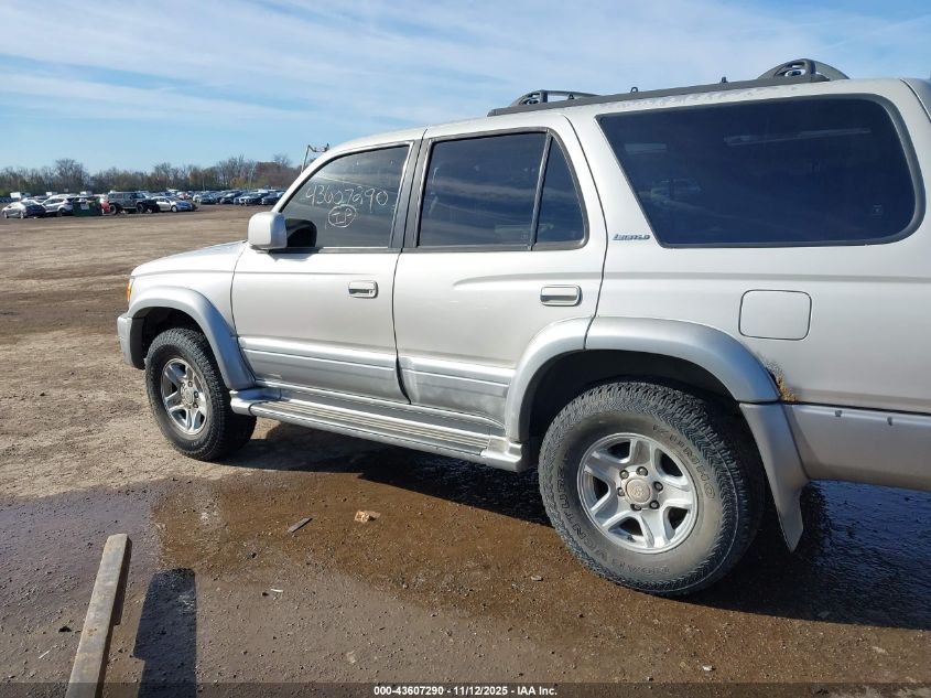 1999 Toyota 4Runner Limited VIN: JT3HN87R6X9021047 Lot: 43607290