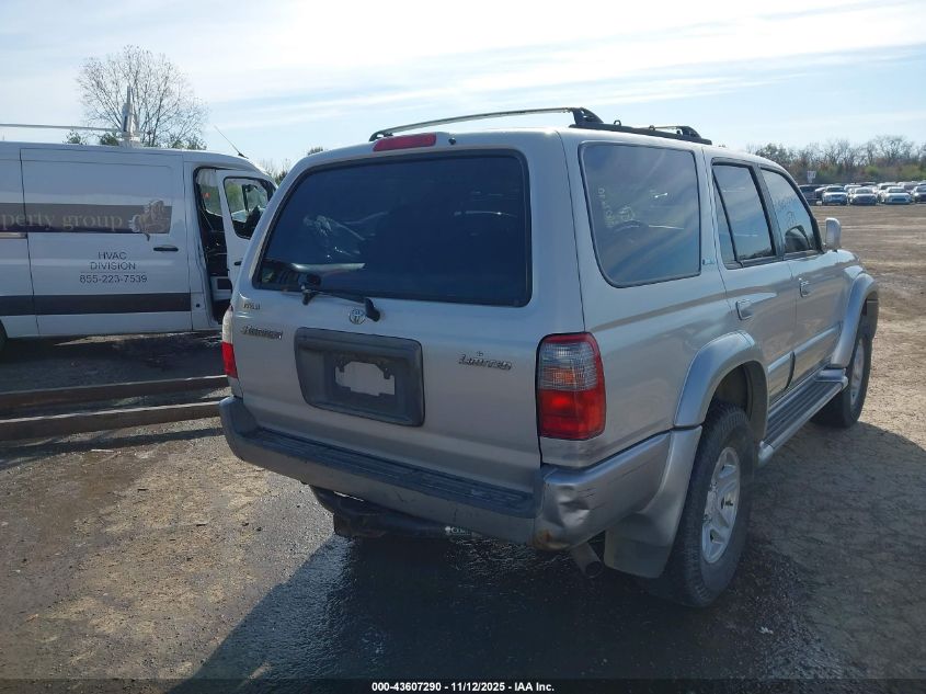1999 Toyota 4Runner Limited VIN: JT3HN87R6X9021047 Lot: 43607290