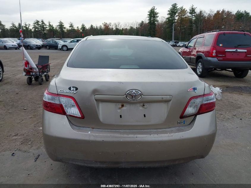 2007 Toyota Camry Hybrid VIN: JTNBB46K973010405 Lot: 43607293