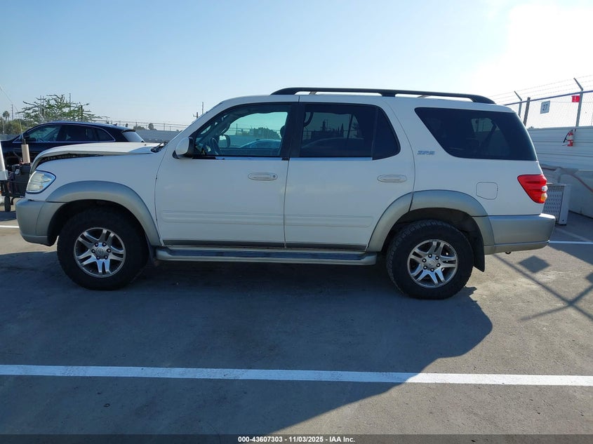 2003 Toyota Sequoia Sr5 V8 VIN: 5TDZT34AX3S155160 Lot: 43607303