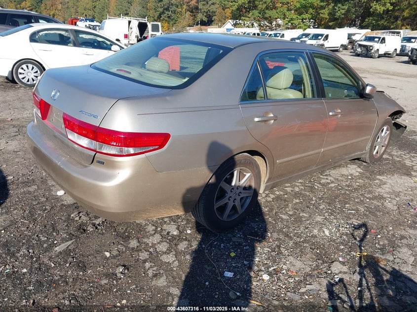 1HGCM66523A050924 2003 HONDA ACCORD photo no. 4