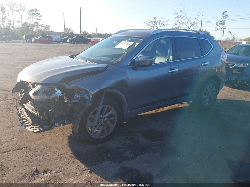 2016 NISSAN ROGUE SL - KNMAT2MT7GP692464