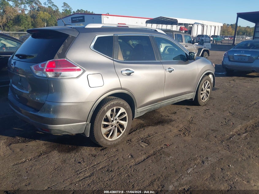 2016 NISSAN ROGUE SL - KNMAT2MT7GP692464