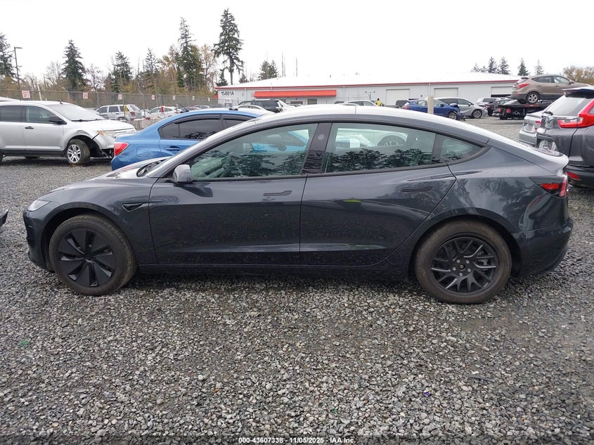 2025 Tesla Model 3 Long Range Rear-Wheel Drive VIN: 5YJ3E1EA2SF045211 Lot: 43607338