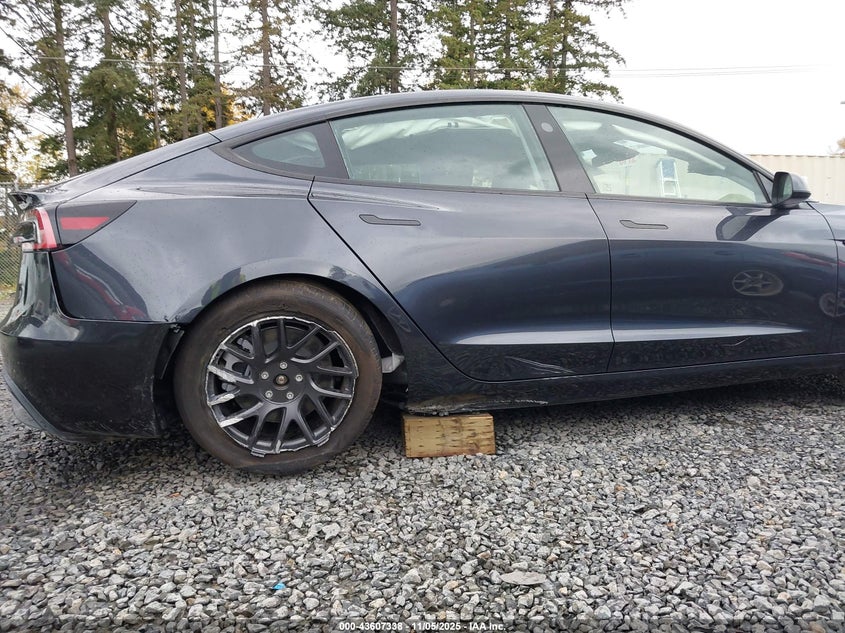 2025 Tesla Model 3 Long Range Rear-Wheel Drive VIN: 5YJ3E1EA2SF045211 Lot: 43607338