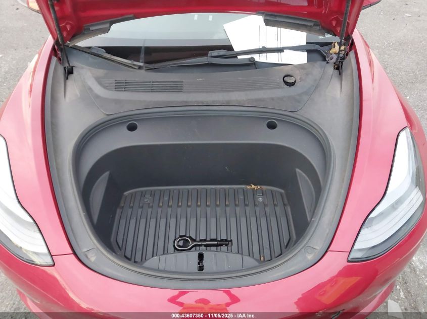 2022 Tesla Model 3 Long Range Dual Motor All-Wheel Drive VIN: 5YJ3E1EB9NF367308 Lot: 43607350