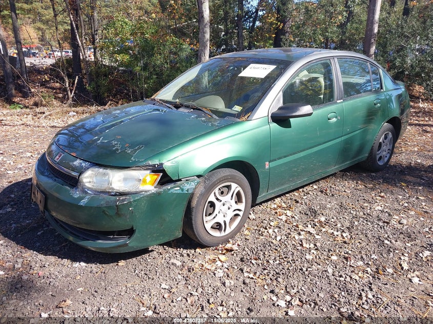 1G8AJ52F43Z148601 2003 SATURN ION photo no. 2