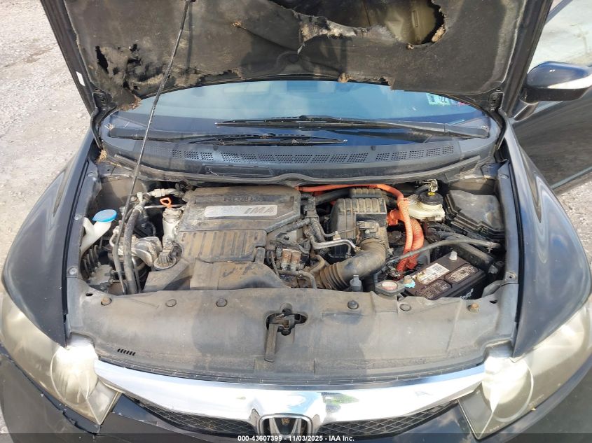 2009 Honda Civic Hybrid VIN: JHMFA36259S002604 Lot: 43607399