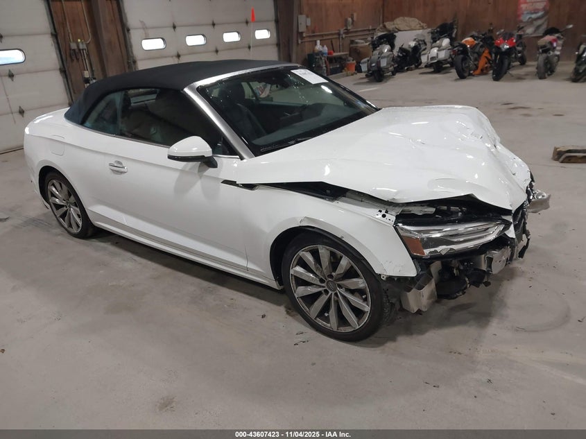 2018 AUDI A5 2.0T PREMIUM - WAUWNGF51JN010657