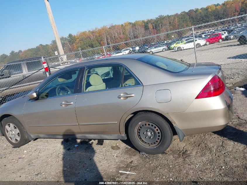 2006 Honda Accord 2.4 Lx VIN: 3HGCM56446G702305 Lot: 43607551
