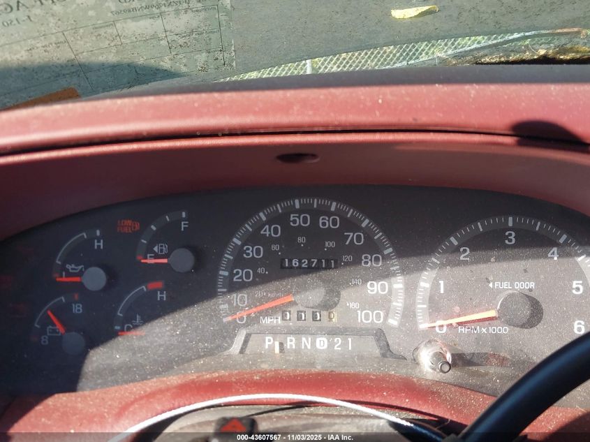 1998 Ford F-150 Lariat/Standard/Xl/Xlt VIN: 1FTZX1769WNB89567 Lot: 43607567