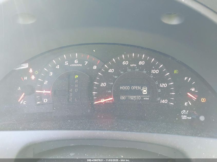 2007 Toyota Camry Xle VIN: JTNBE46K873043757 Lot: 43607631