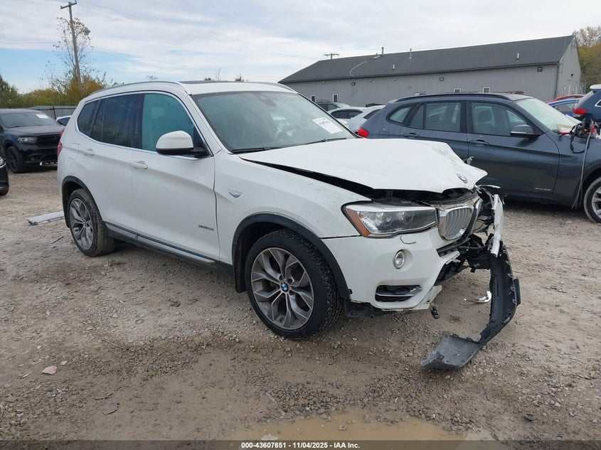 2017 BMW X3 XDRIVE28I - 5UXWX9C33H0W79627