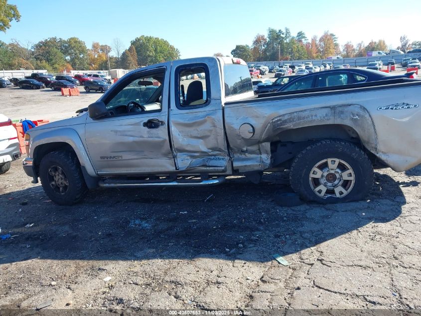 2005 GMC Canyon Sle VIN: 1GTDS196358183184 Lot: 43607653