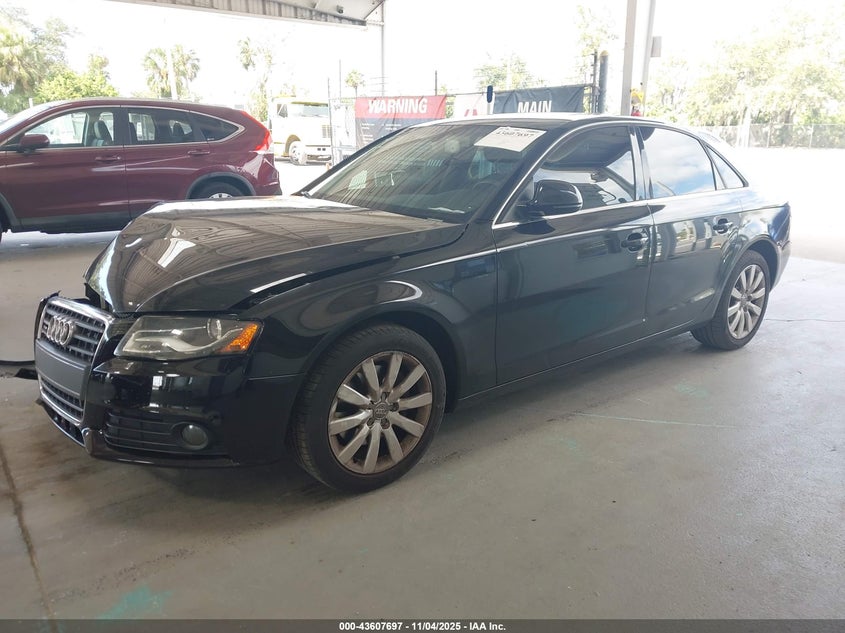 WAUSF78K39N023985 2009 AUDI A4 photo no. 2
