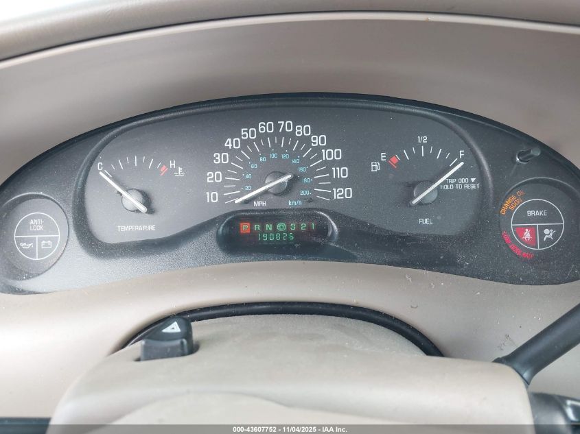 2002 Buick Century Custom VIN: 2G4WS52J621296992 Lot: 43607752